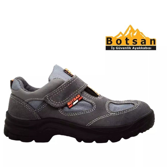 Botsan Brand Steel Toe Economical Suede Work Shoes