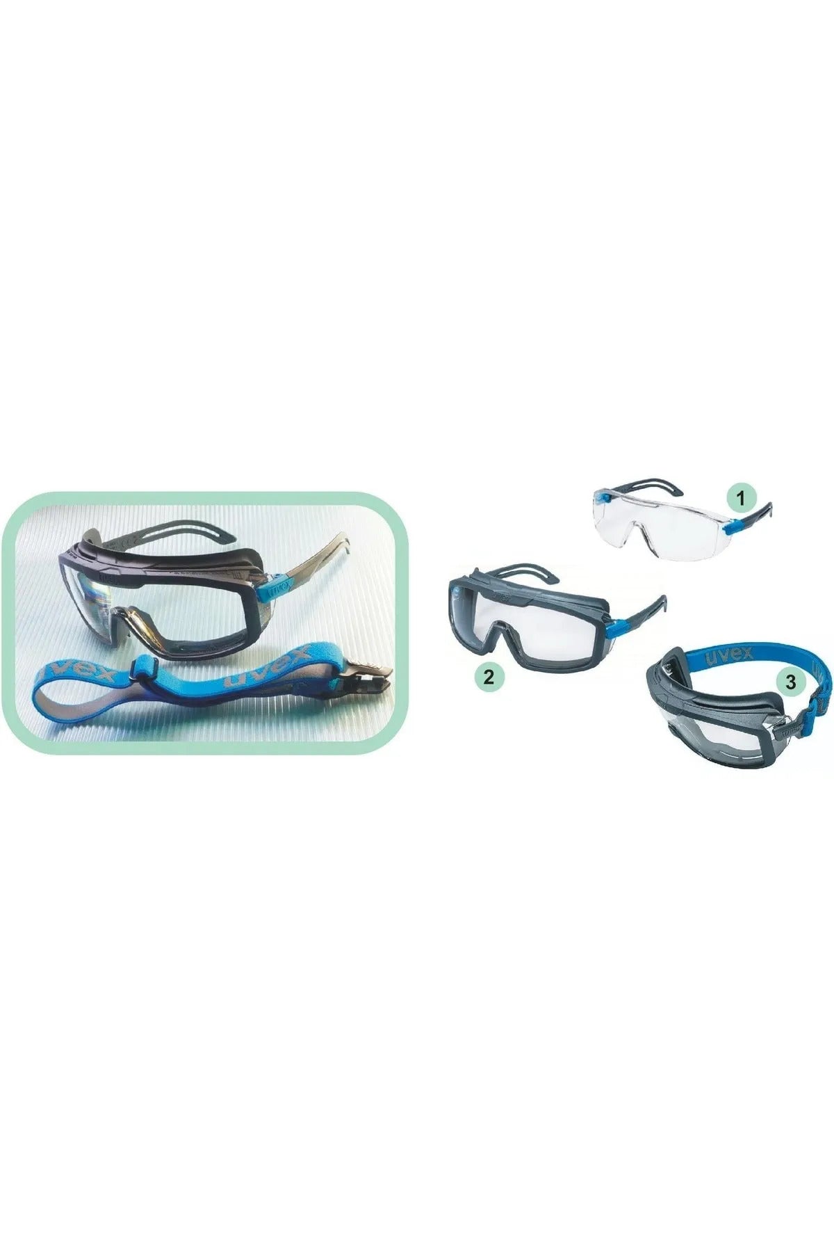 uvex i-guard+ kit 9143300 protective glasses 3 pcs