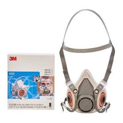 3M 6000 Series Half Reusable Face Gas Mask