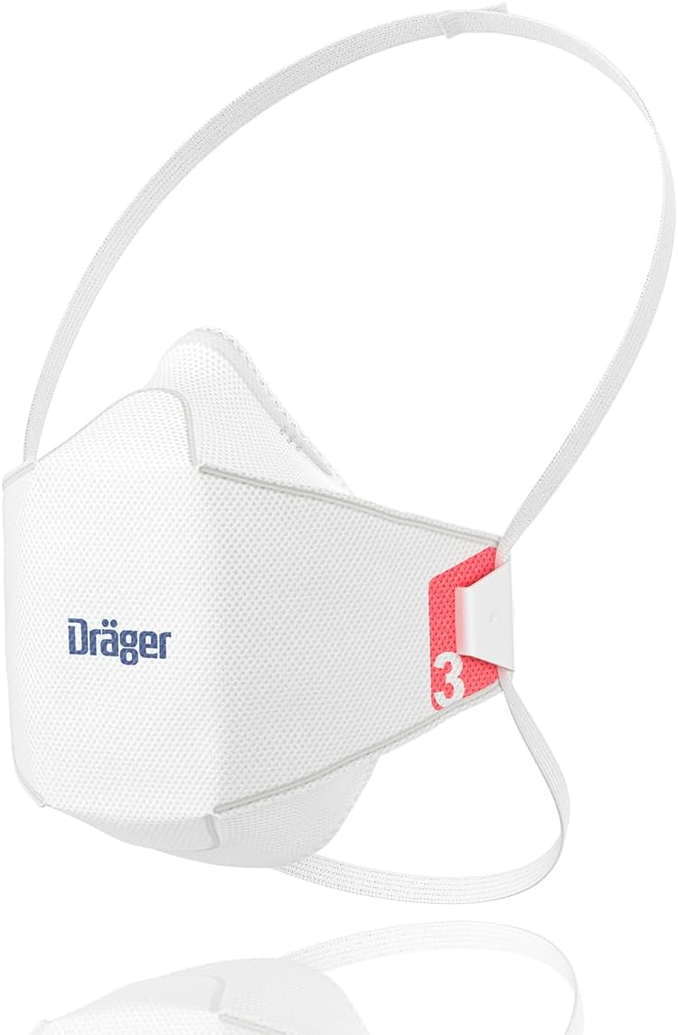 Drager 1930 Non-Vented FFP3 Dust Mask 20 Pcs