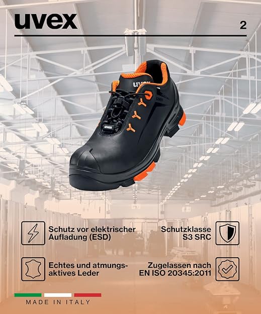 Uvex 2 6502 S3 SRC shoes