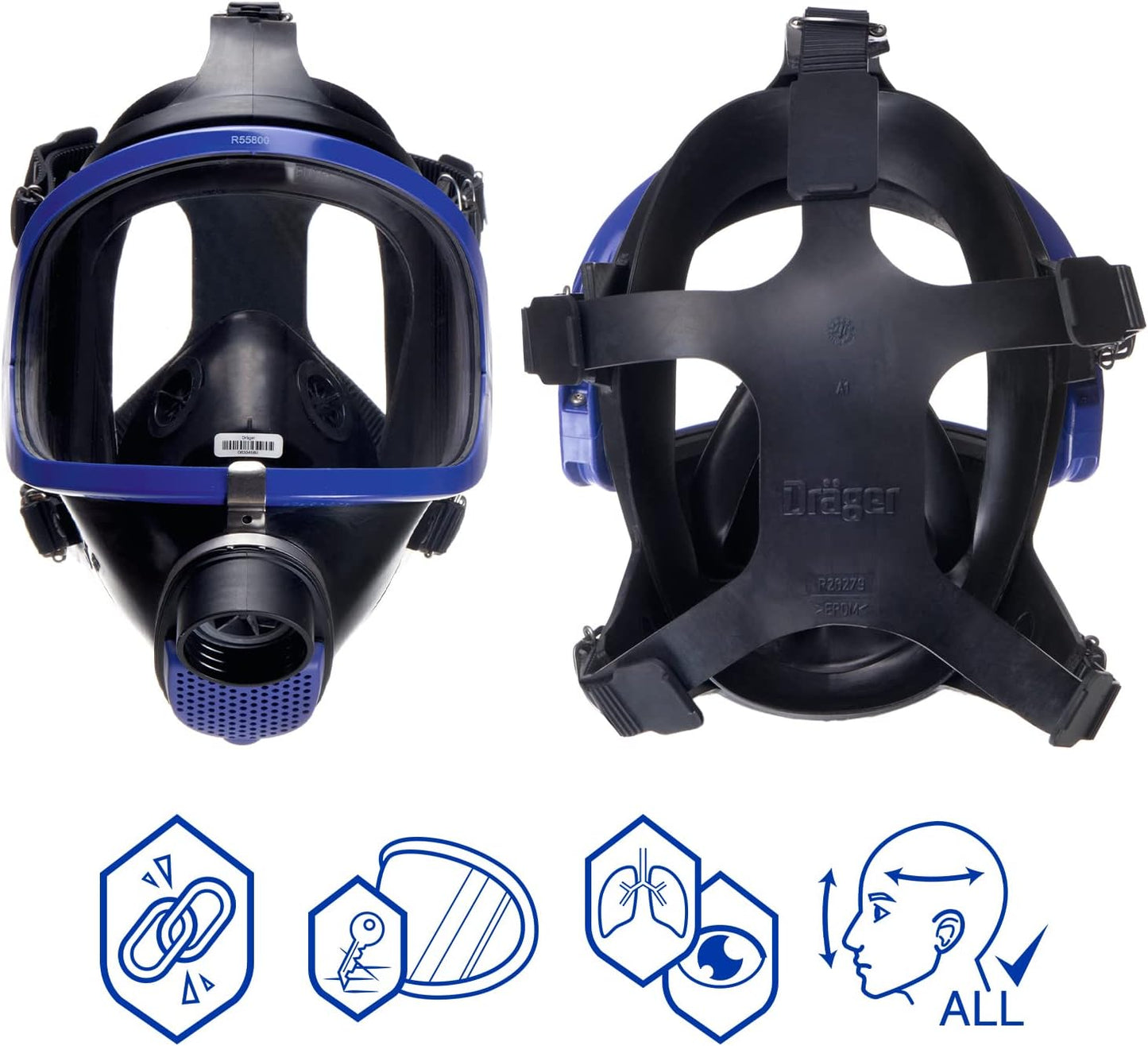 Drager X-plore 6300 Full Face Mask