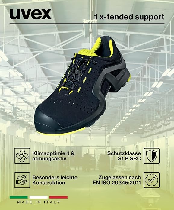 Uvex 8514 x-tended support S1 P SRC shoes