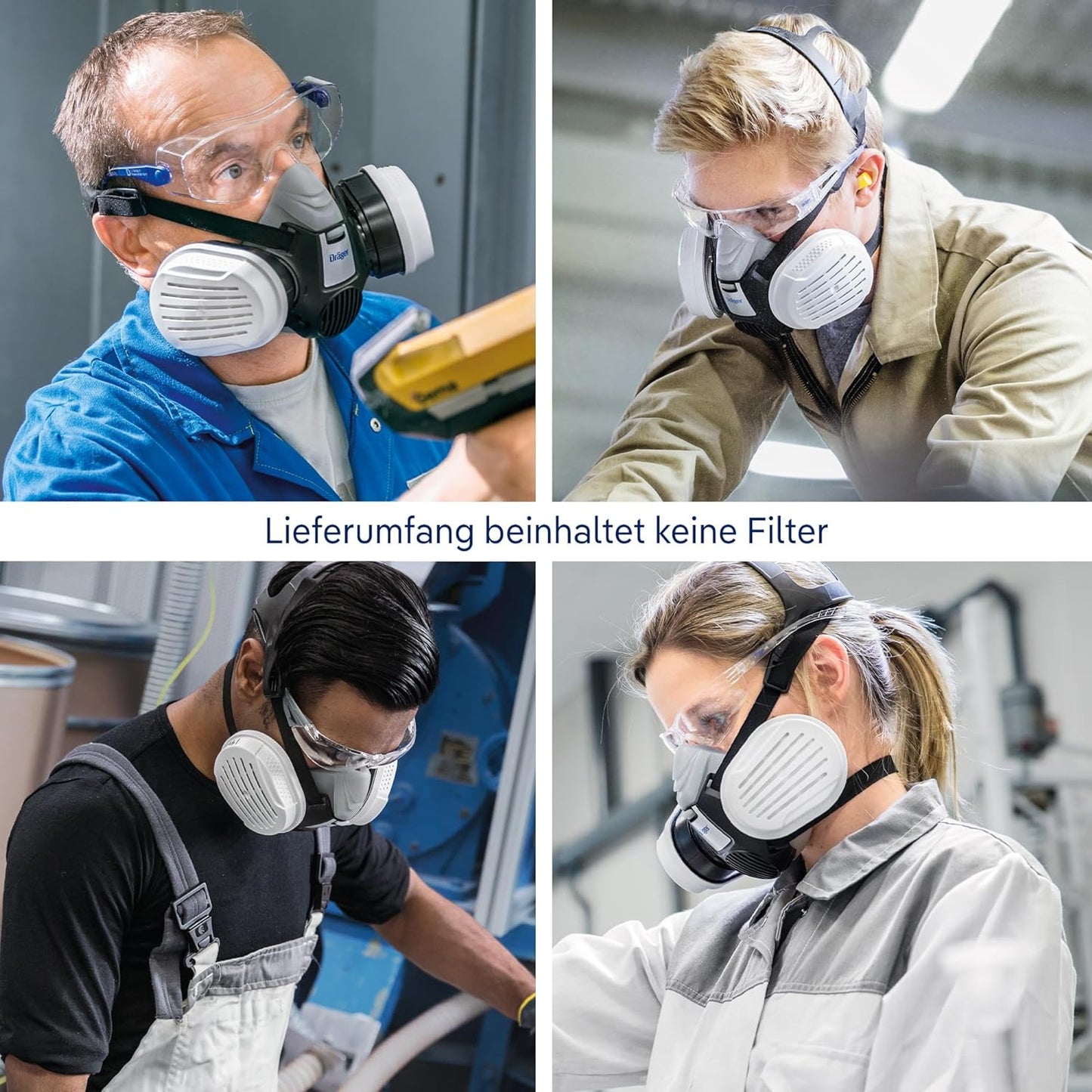 Dräger X-Plore 3300, Half Face Mask Double Filter