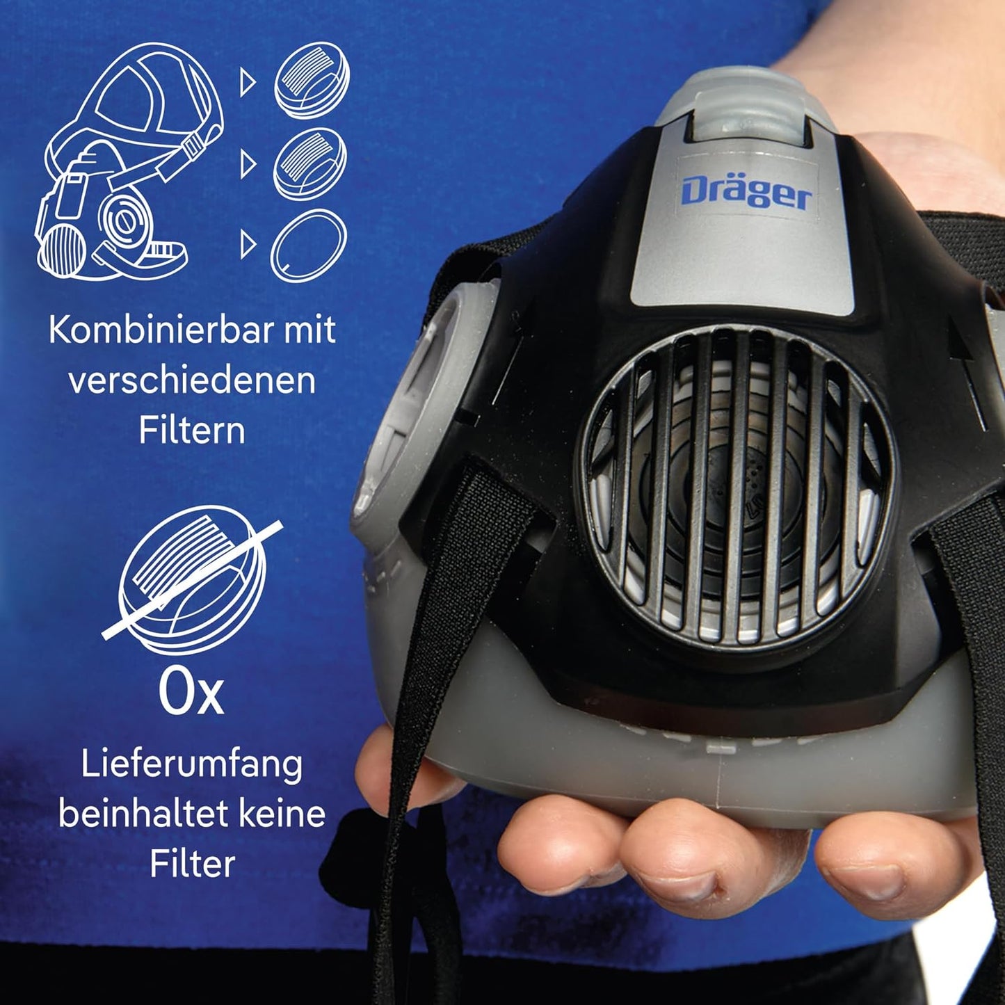 Dräger X-Plore 3300, Half Face Mask Double Filter