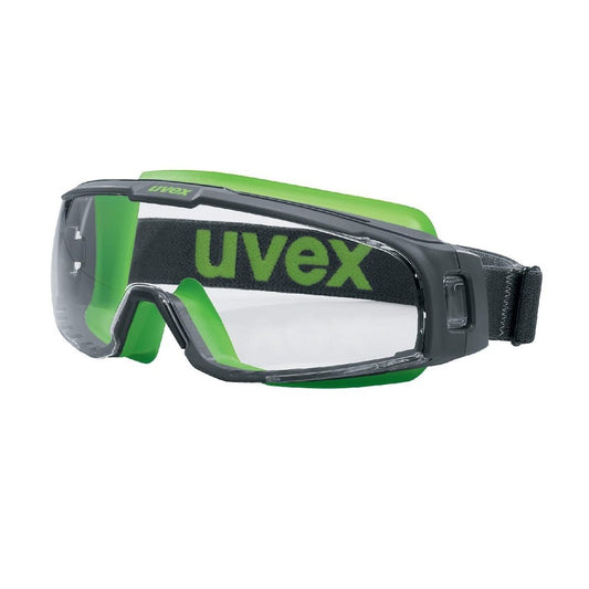 Uvex 9308245  U-Sonic Transparent Goggle Glasses  3 Pcs