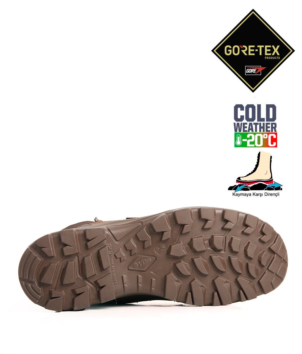 YDS EXTREME GTX COLD WEATHER BOOTS -20 C -BROWN