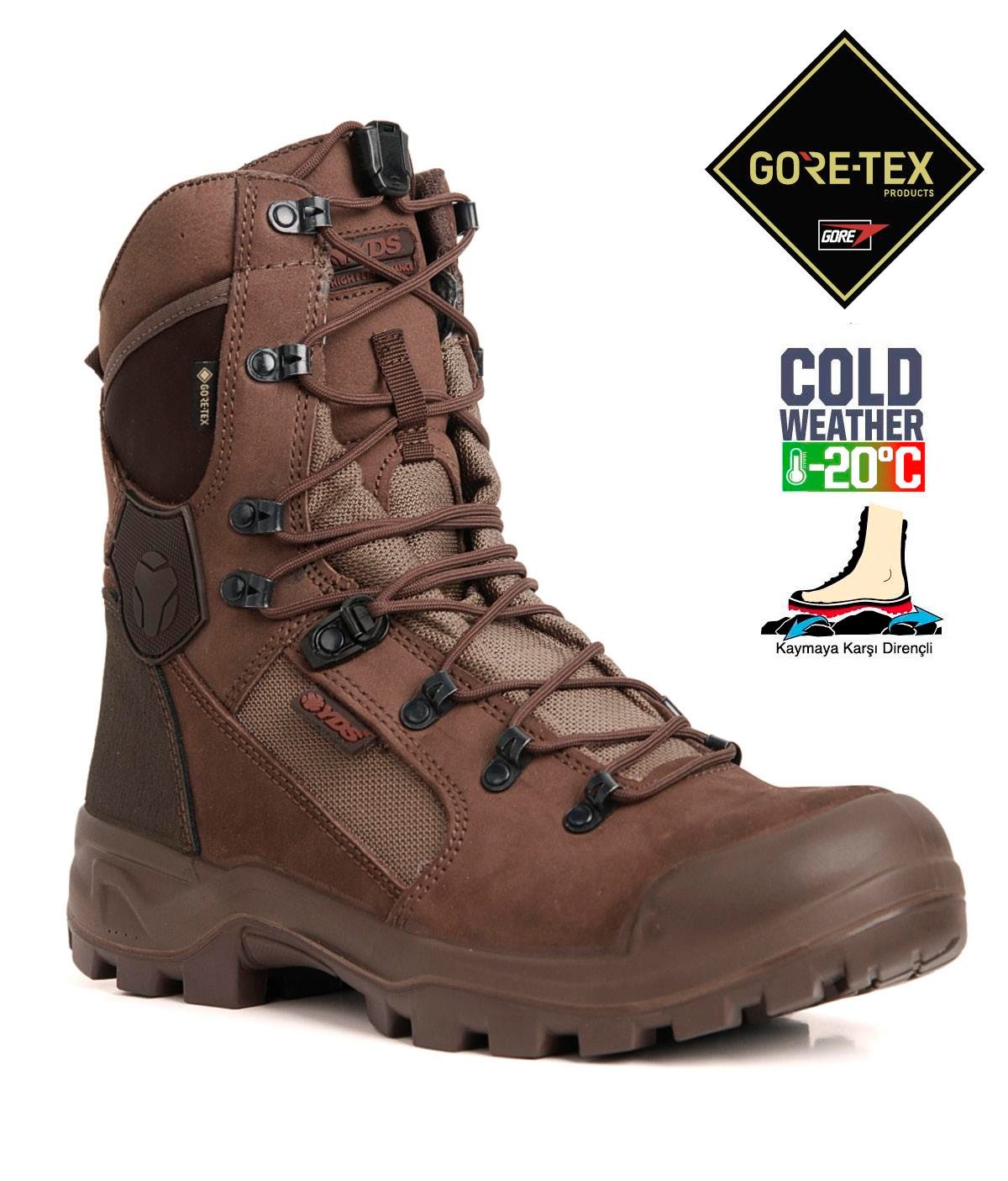 YDS EXTREME GTX COLD WEATHER BOOTS -20 C -BROWN