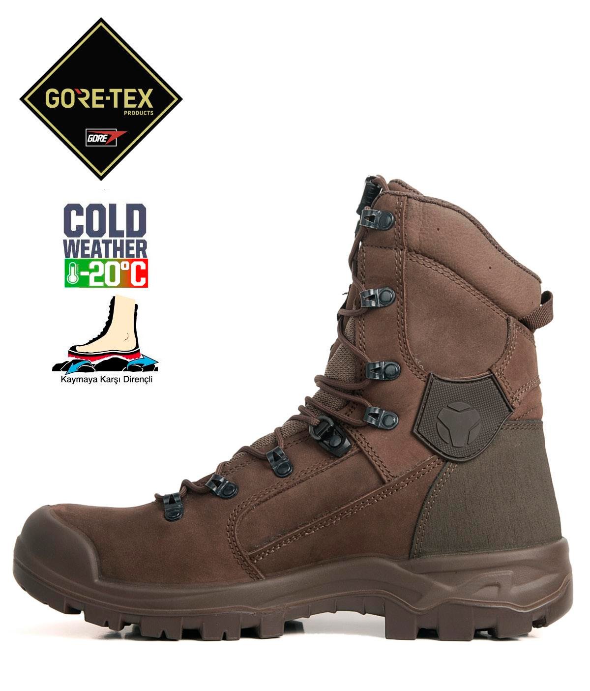 YDS EXTREME GTX COLD WEATHER BOOTS -20 C -BROWN