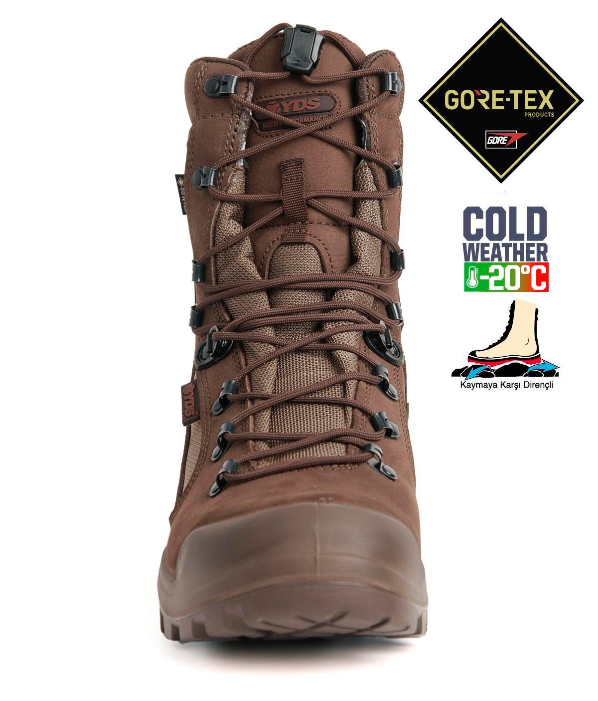 YDS EXTREME GTX COLD WEATHER BOOTS -20 C -BROWN