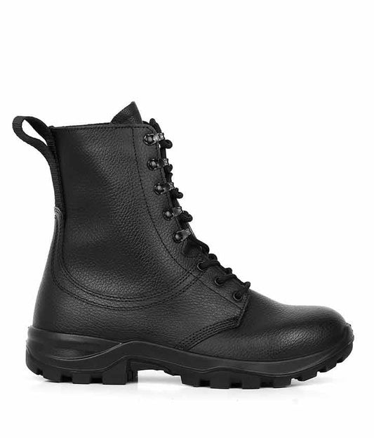 Yds Patrol Black Laced Leather Outdoor Boots